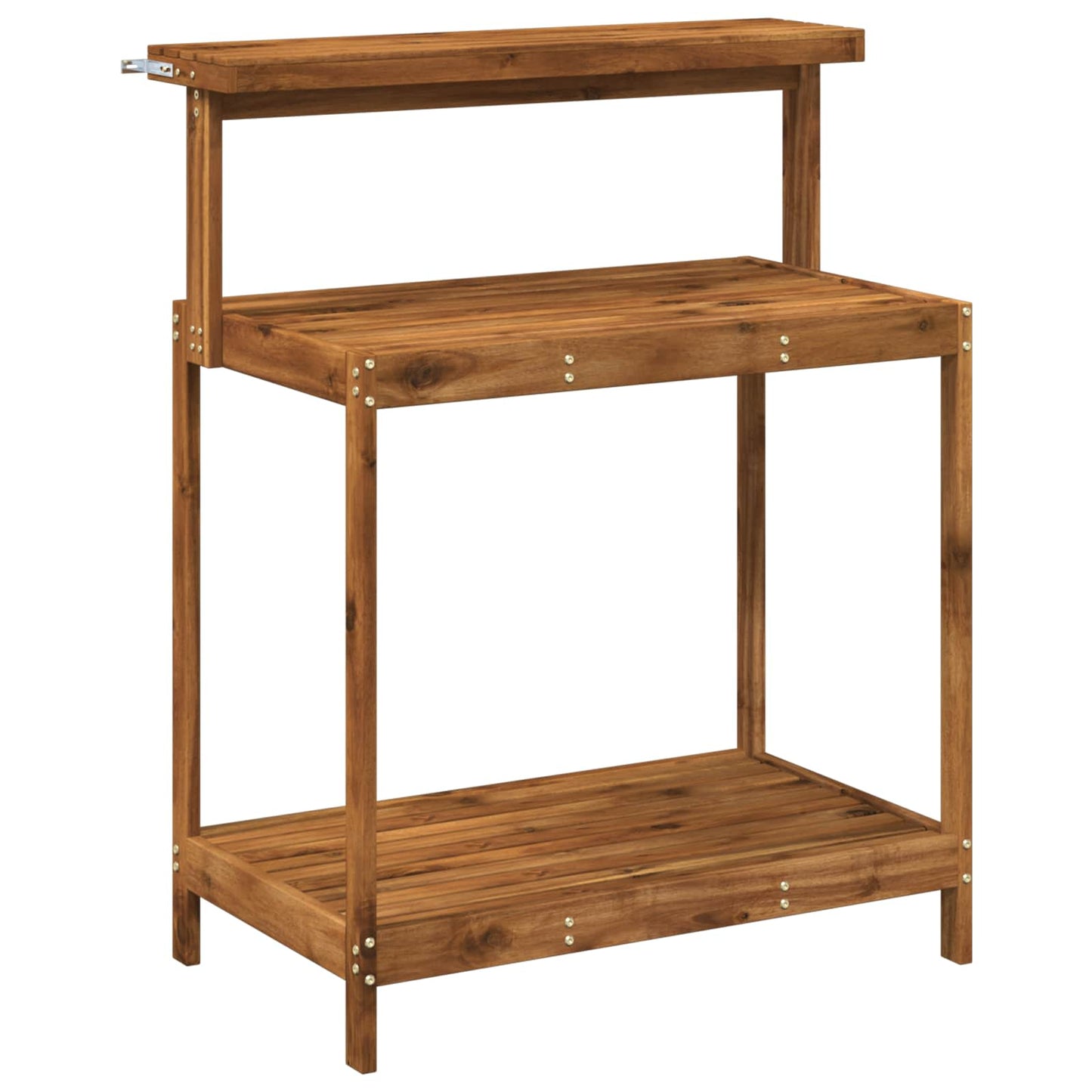 vidaXL Outdoor Potting Bench 86.5 x 48.5 x 106 cm Solid Acacia Wood 2