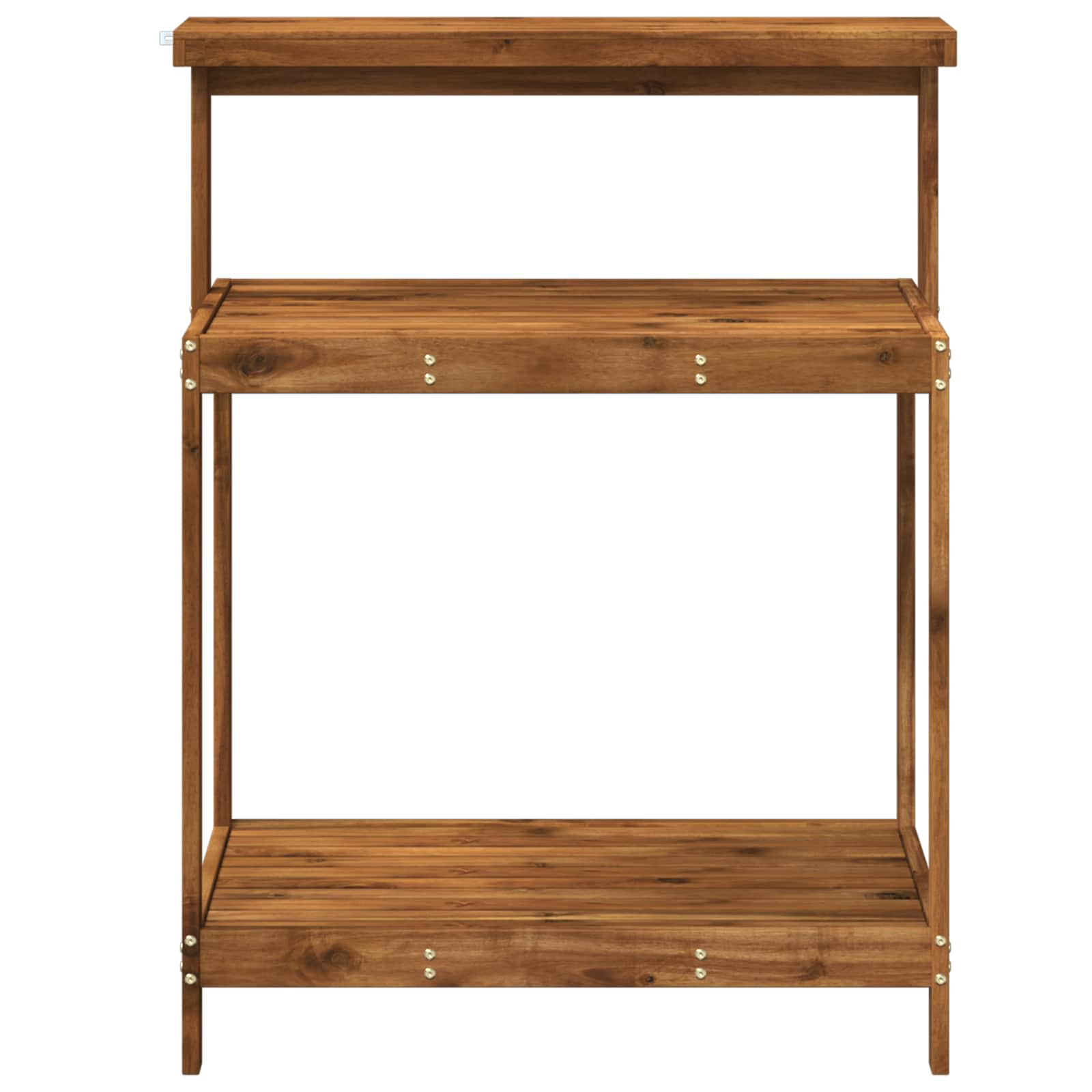 vidaXL Outdoor Potting Bench 86.5 x 48.5 x 106 cm Solid Acacia Wood 3