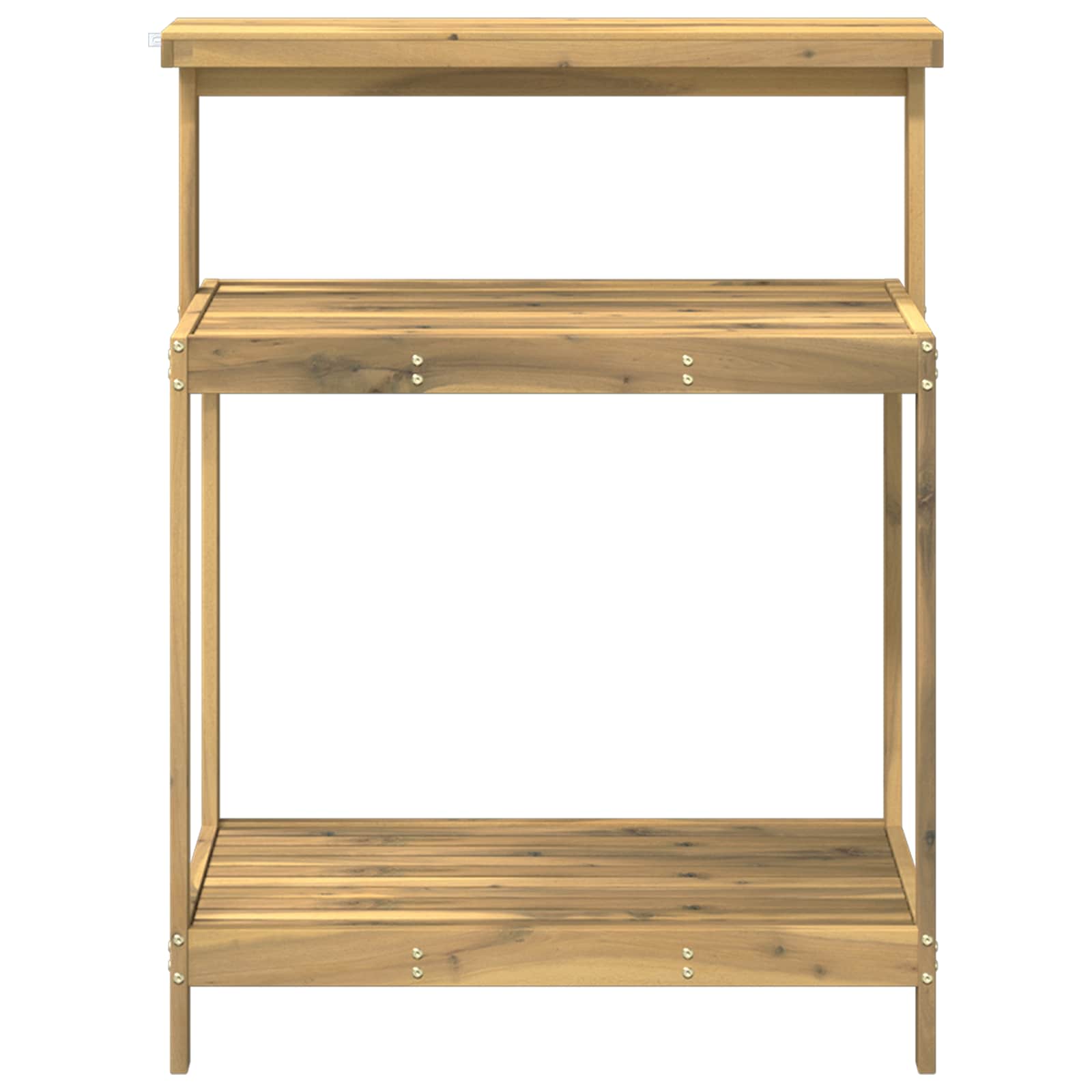 vidaXL Outdoor Potting Bench 86.5 x 48.5 x 106 cm Solid Acacia Wood 3