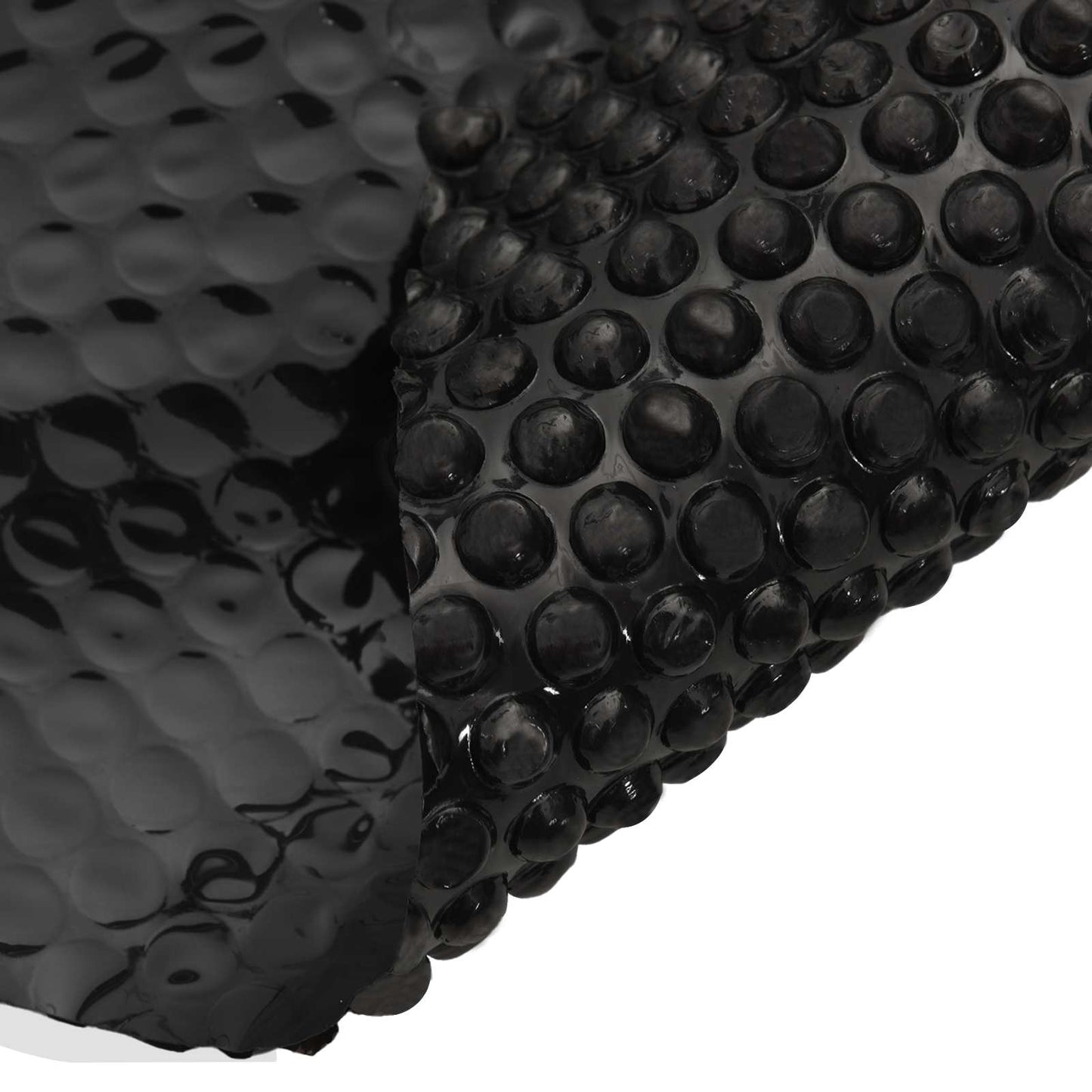 vidaXL Solar Pool Cover Heavy Quality Ø 417 cm 200 μm Round PE Black 4
