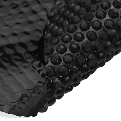 vidaXL Solar Pool Cover Heavy Quality Ø 417 cm 200 μm Round PE Black 4