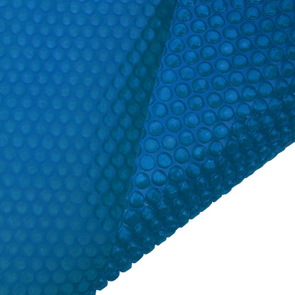 vidaXL Solar Pool Cover Heavy Quality Ø 455 cm 200 μm Round PE Blue 4