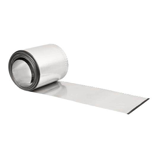 Lawn Edging Galvanised Steel Silver