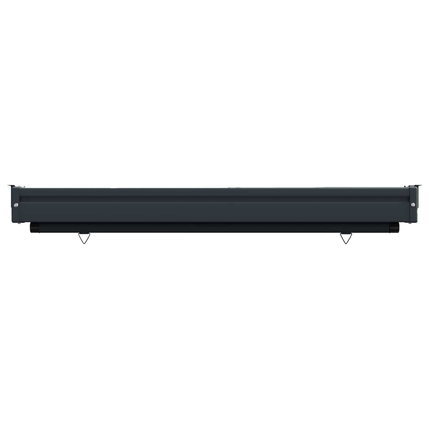 vidaXL Balcony Side Awning 117 x 250 cm 100% polyester iron steel 3