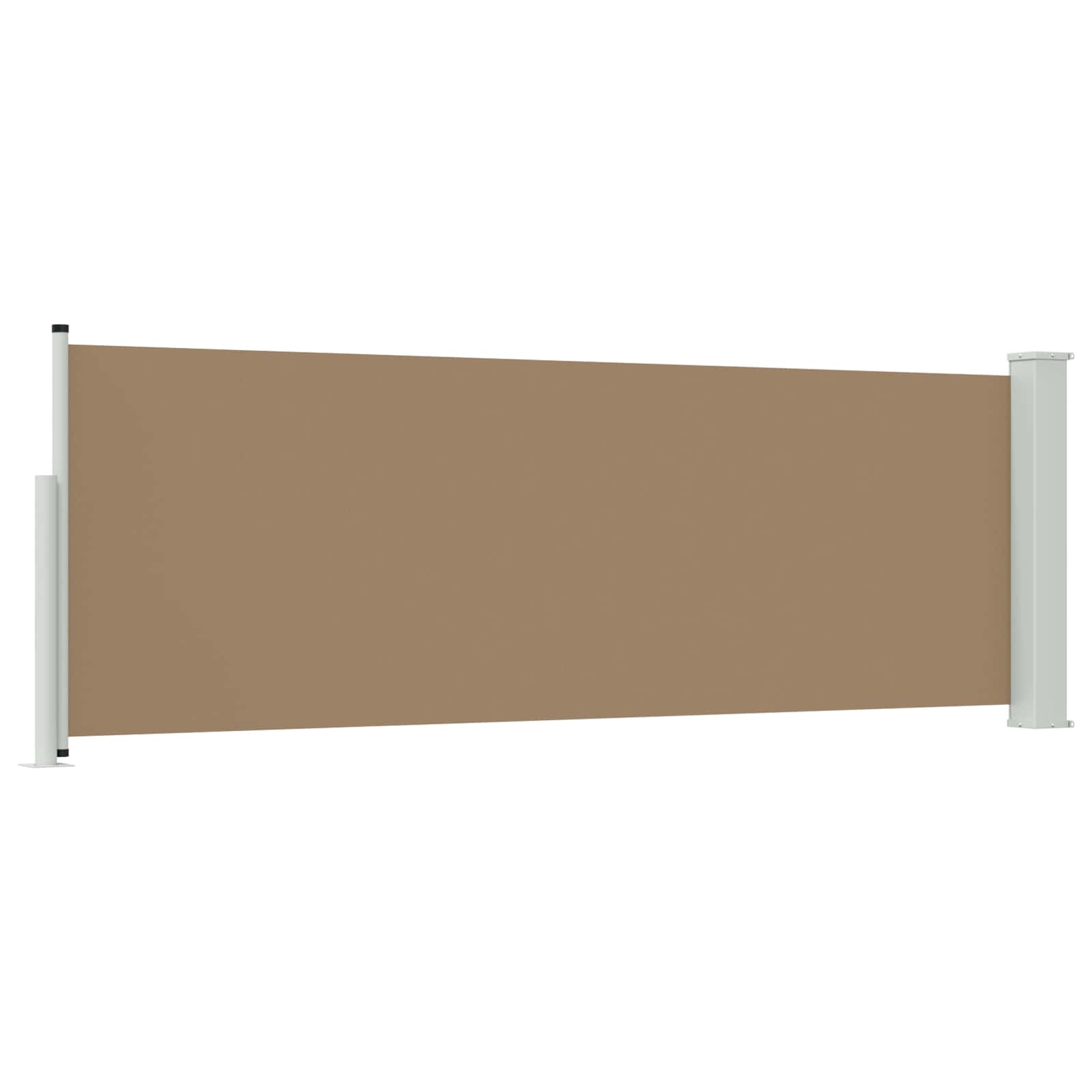 vidaXL Retractable Side Awning Rectangular 300 x 100 cm Polyester 4