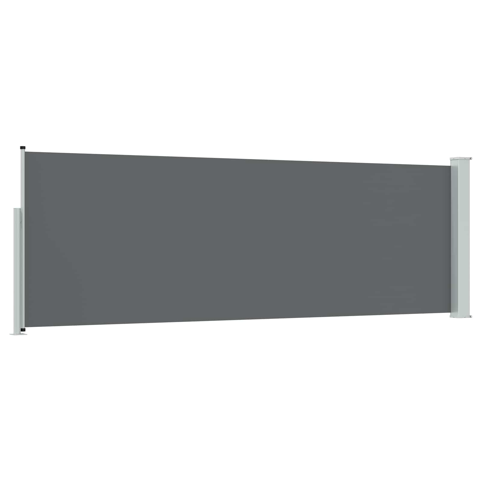 vidaXL Retractable Side Awning Rectangular 300 x 100 cm Polyester 4