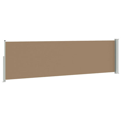 vidaXL Retractable Side Awning Rectangular 117 x 500 cm Polyester 4