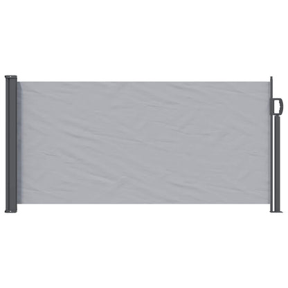 vidaXL Retractable Side Awning 300 x 100 cm Polyester Rectangular Grey 1
