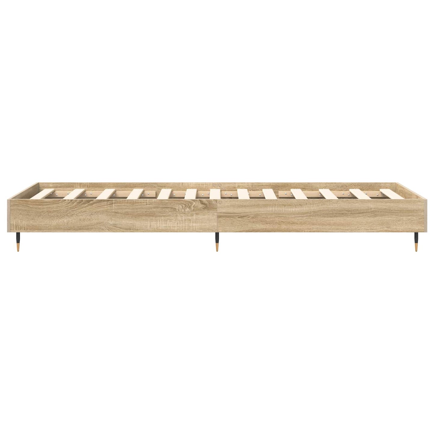 vidaXL Bed Frame Sonoma Oak 80 x 200 cm Engineered Wood 5