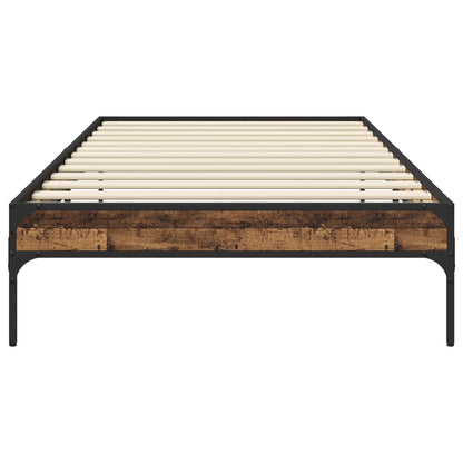 vidaXL Bed Frame Old Wood 80 x 200 cm Engineered Wood 4