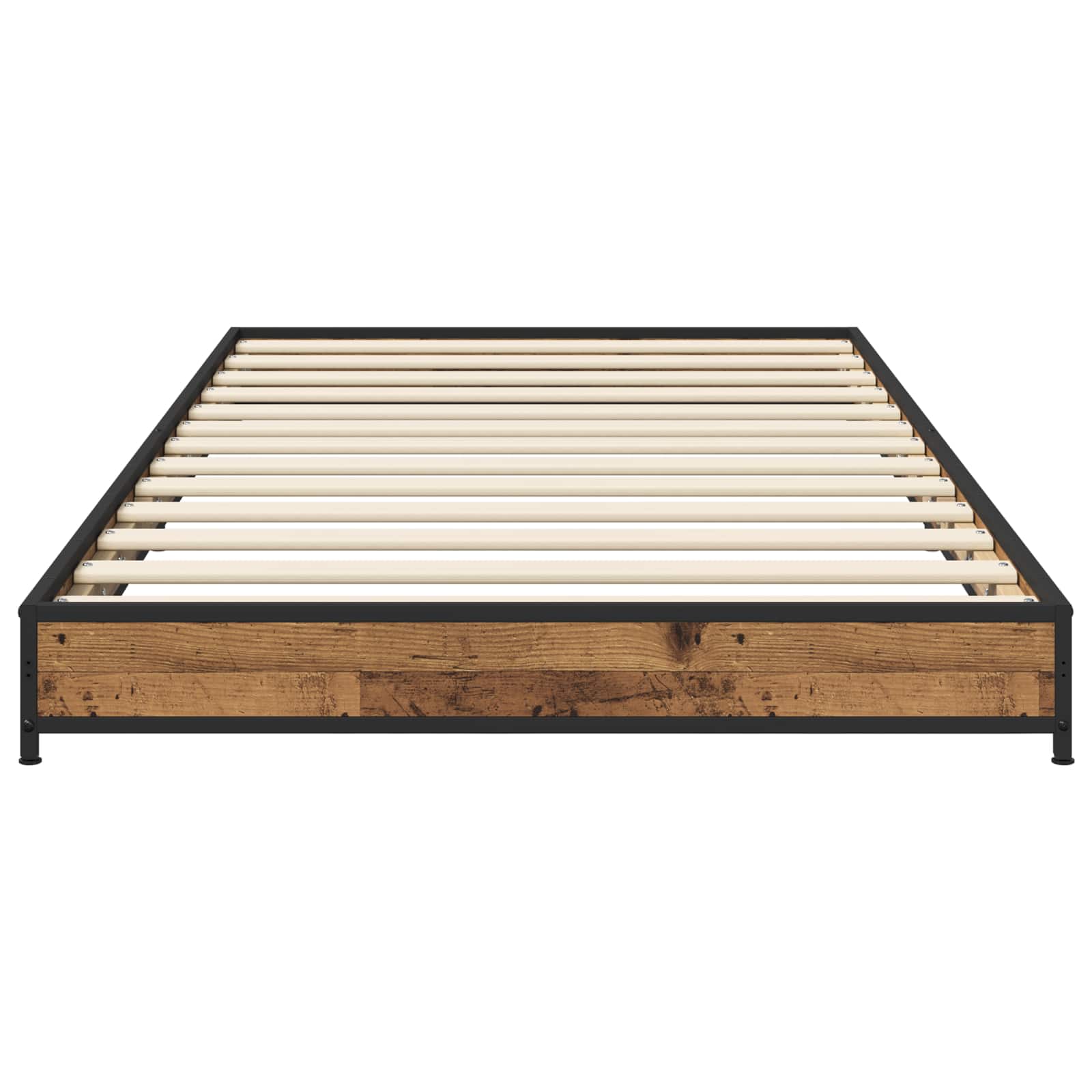 vidaXL Bed Frame Old Wood 80 x 200 cm Engineered Wood 4