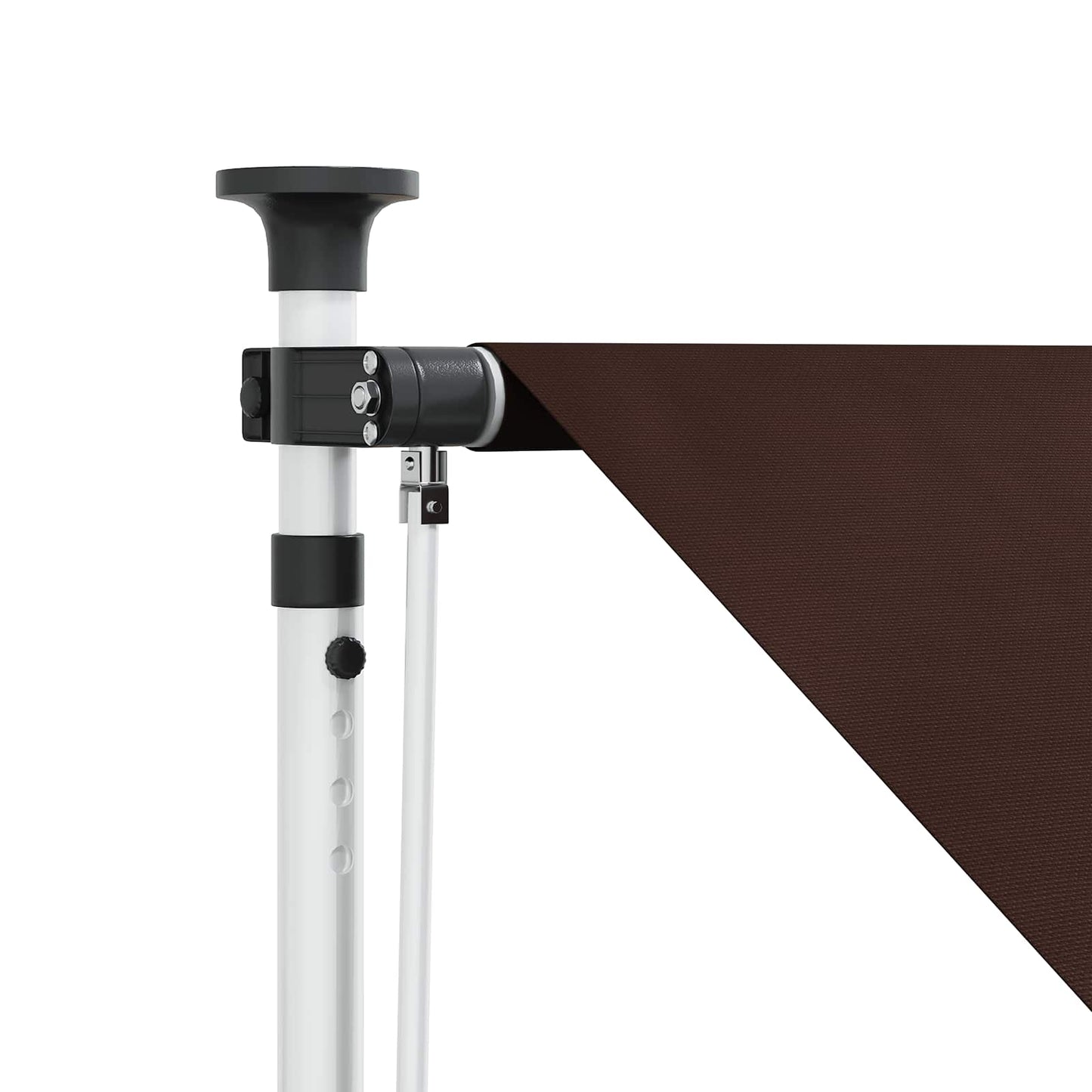 vidaXL Manual Retractable Awning Brown 150 cm 4