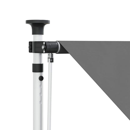 vidaXL Manual Retractable Awning 180 g / m² Polyester with PU Coated 3