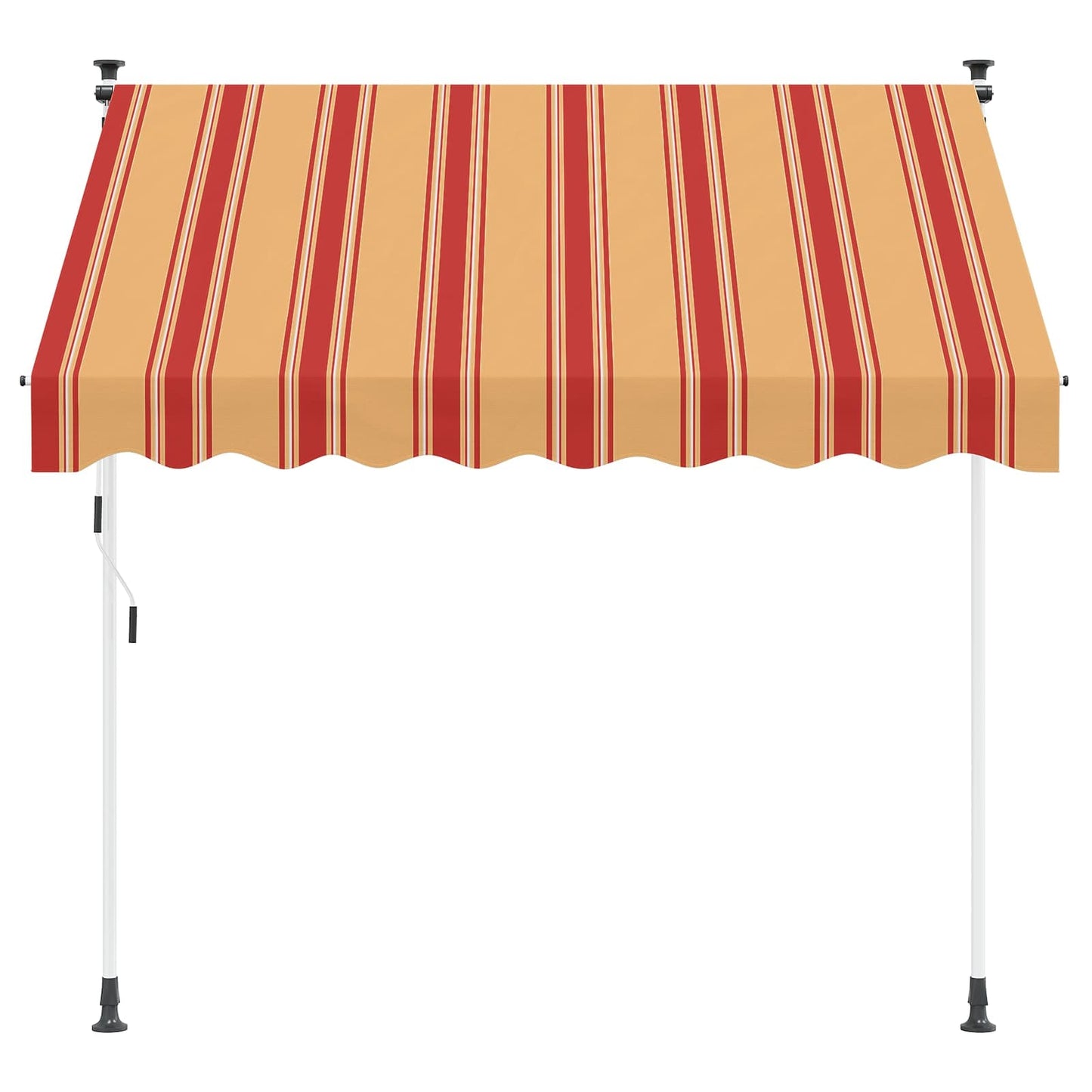 vidaXL Manual Retractable Awning Multicolour 100 x 115 x 300 cm 2