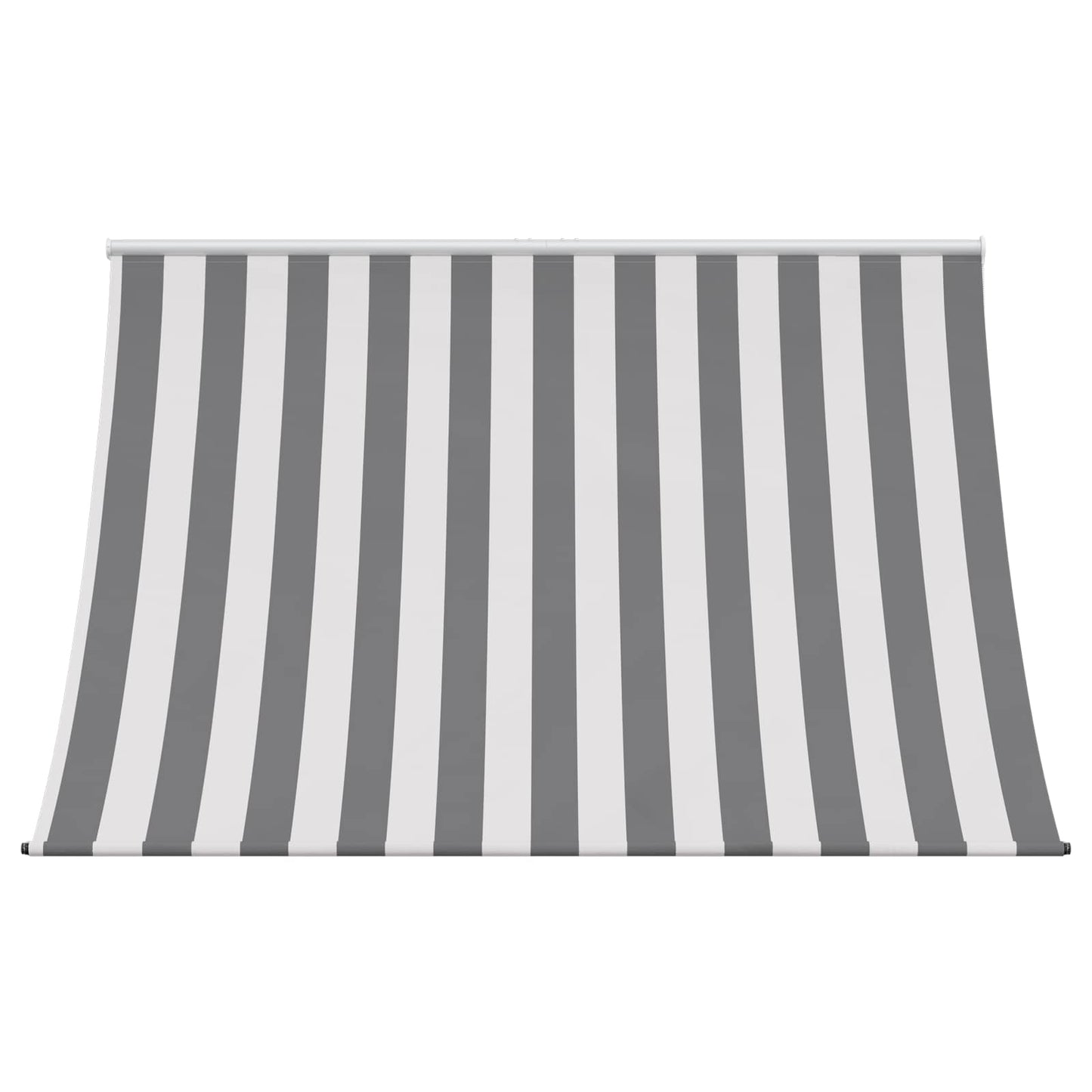 vidaXL Awning Anthracite and White 400 x 150 cm 2