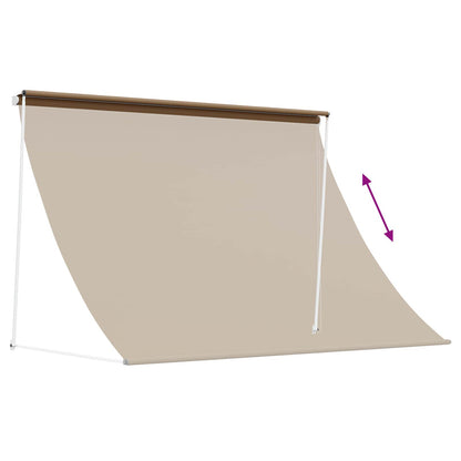 vidaXL Awning Beige 200 x 150 cm 180 g / m² Polyester with PU Coated 5