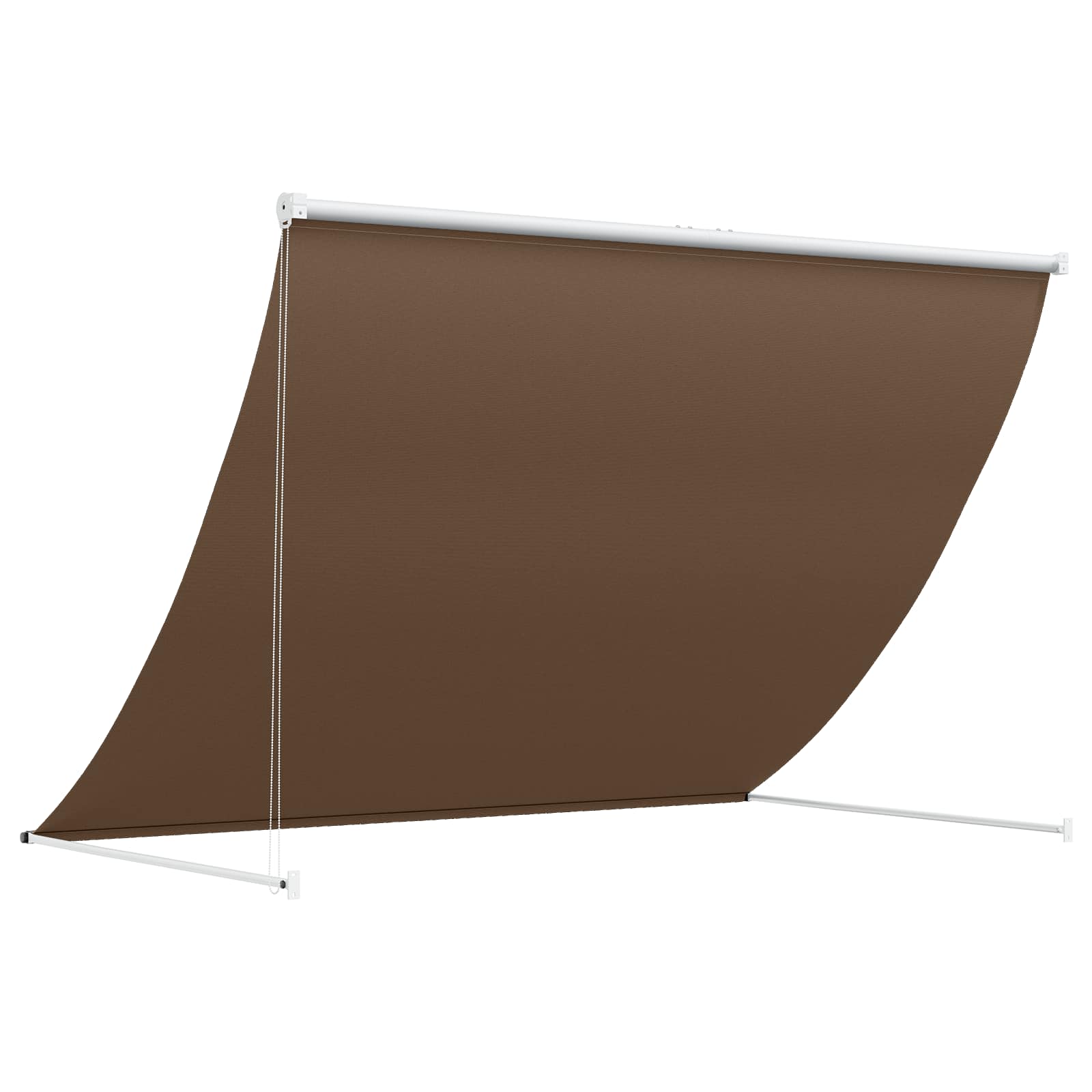 vidaXL Awning Taupe 350 x 150 cm 180 g / m² Polyester with PU Coated 4