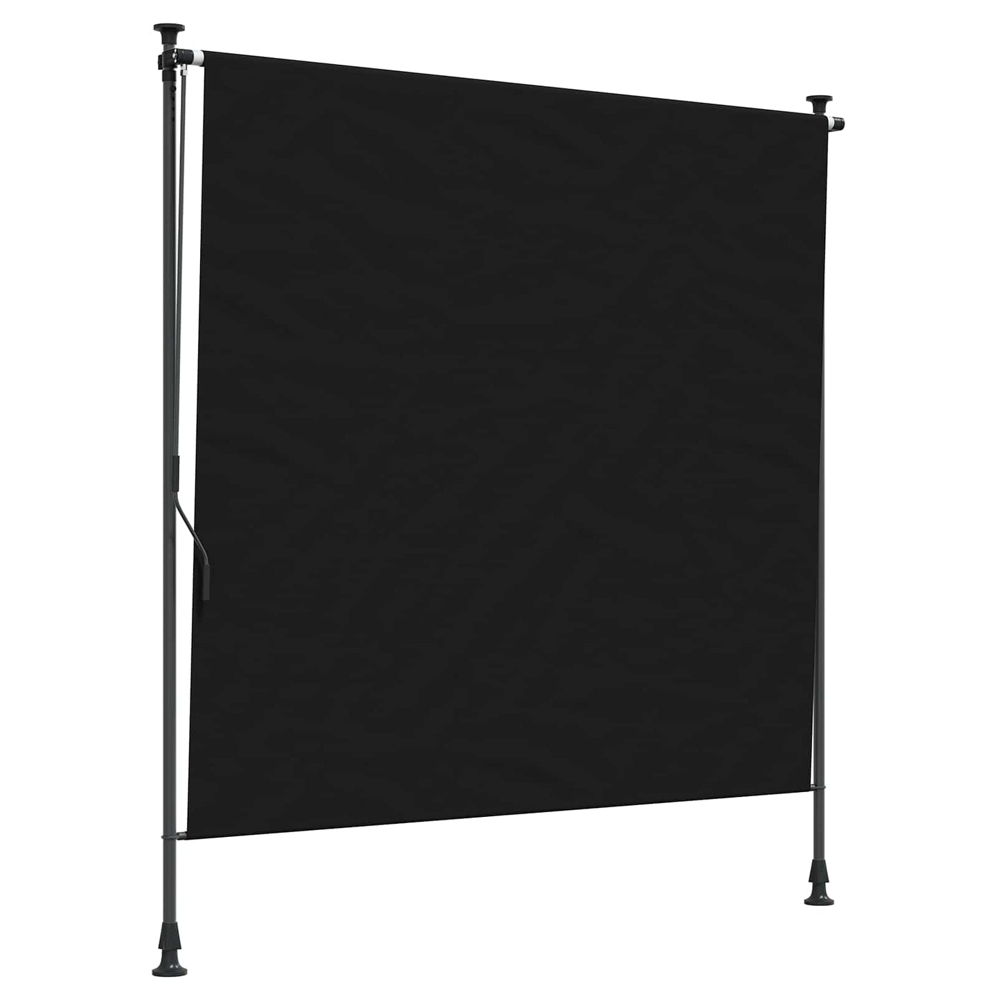 vidaXL Outdoor Roller Blind Black 100 x 270 cm 2