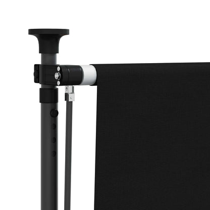vidaXL Outdoor Roller Blind Black 120 x 270 cm 4
