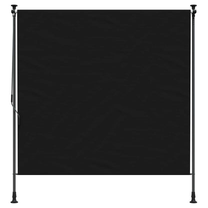 vidaXL Outdoor Roller Blind Black 120 x 270 cm 3