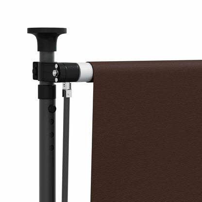 vidaXL Outdoor Roller Blind Brown 100 x 270 cm 4