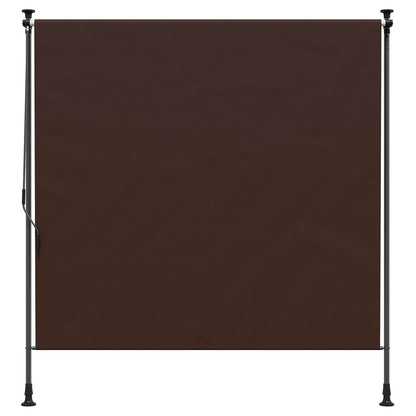 vidaXL Outdoor Roller Blind Brown 120 x 270 cm 3
