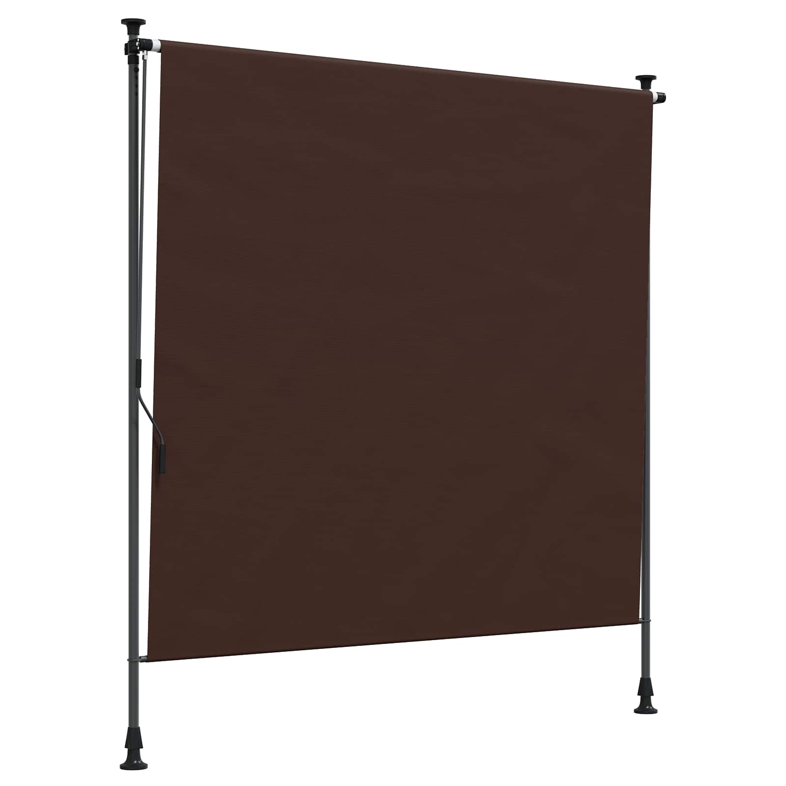 vidaXL Outdoor Roller Blind Brown 150 x 270 cm 2