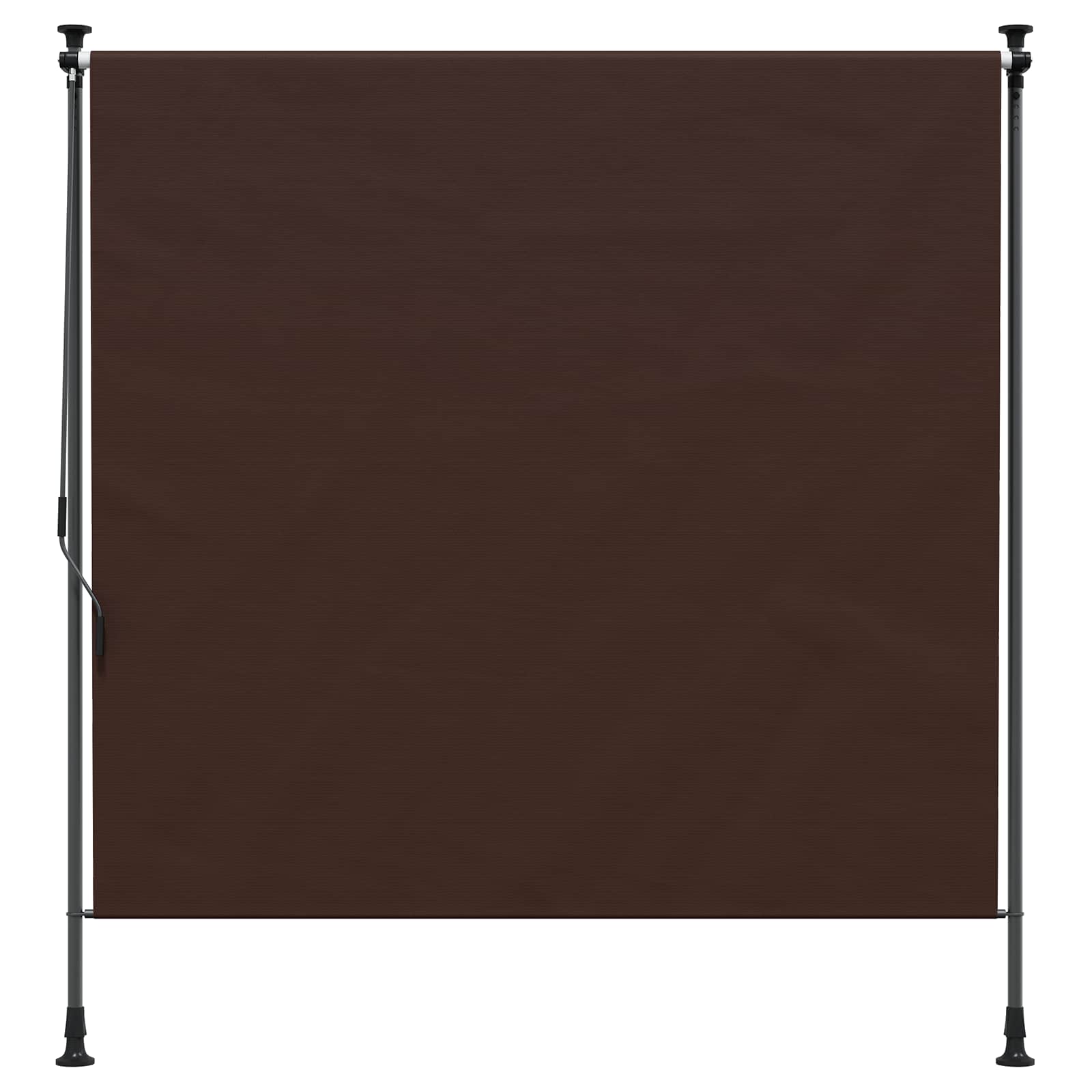 vidaXL Outdoor Roller Blind Brown 150 x 270 cm 3