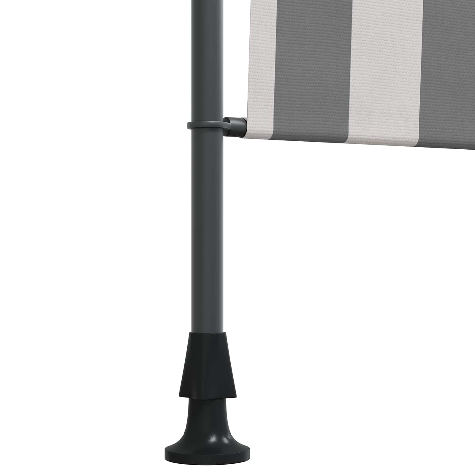 vidaXL Outdoor Roller Blind Anthracite and White 100 x 270 cm 5