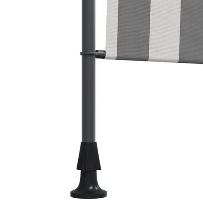 vidaXL Outdoor Roller Blind Anthracite and White 100 x 270 cm 5