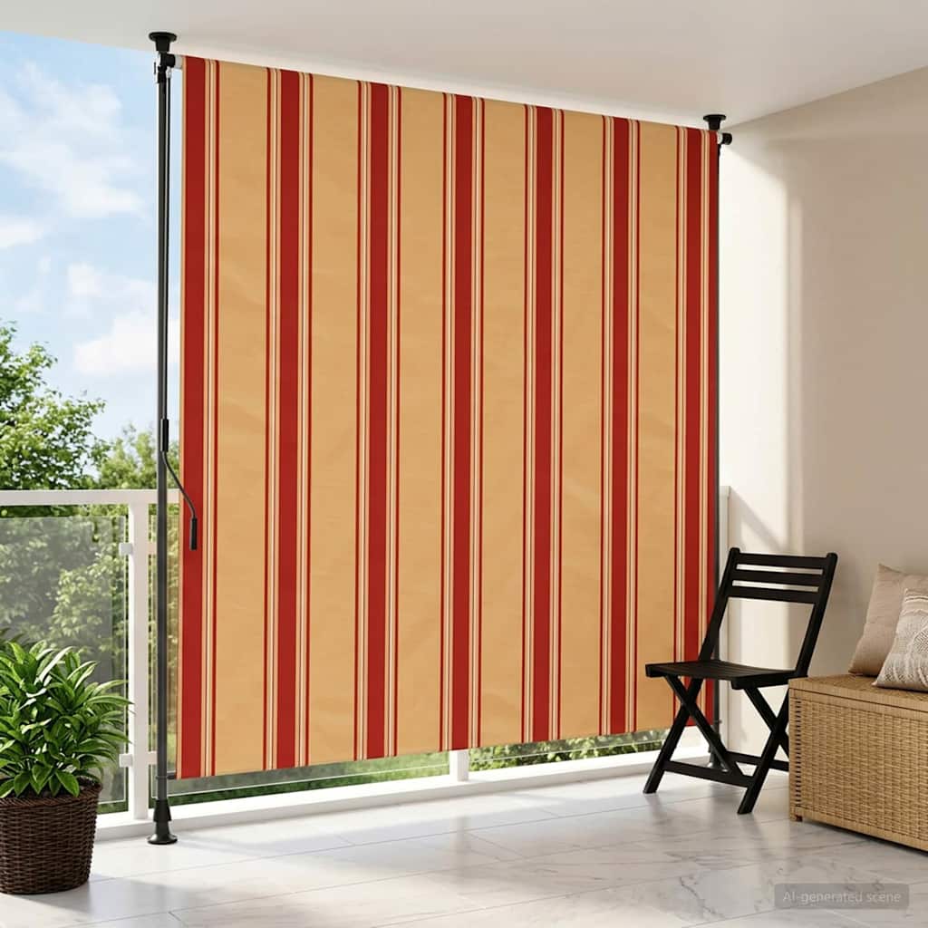 vidaXL Outdoor Roller Blind Multicolour 120 x 270 cm 1