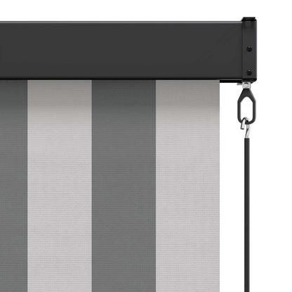 vidaXL Roller Blind Anthracite and White 60 x 250 cm 5