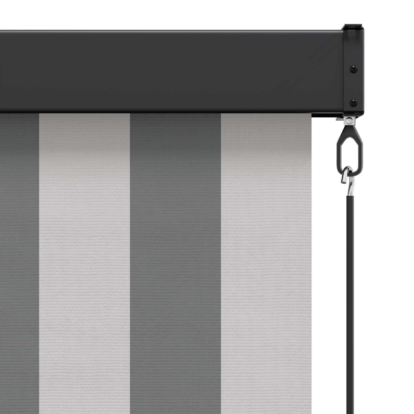 vidaXL Roller Blind Anthracite and White 100 x 250 cm 5