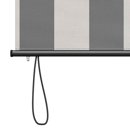 vidaXL Roller Blind Anthracite and White 100 x 250 cm 6