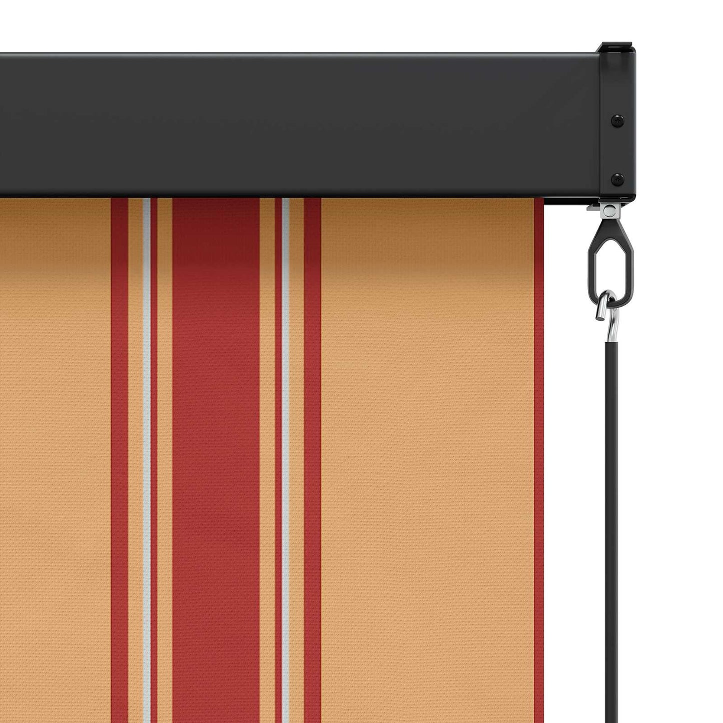 vidaXL Roller Blind Multicolour 180 x 250 cm Fabric and Aluminum 4