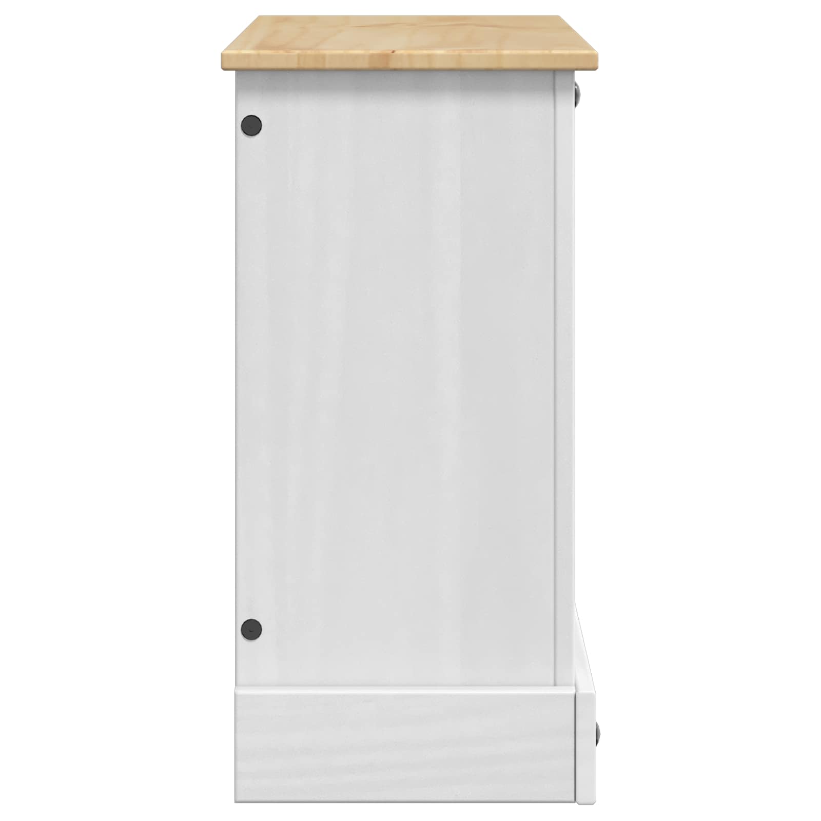 vidaXL Aquarium Stand CORONA White and Brown 60.5 x 30 x 60 cm 150 kg 4