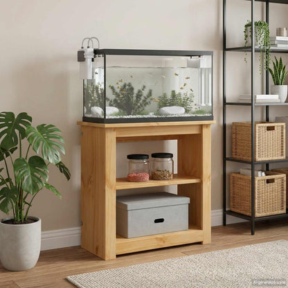 vidaXL Aquarium Stand PANAMA Brown 60 x 30 x 60 cm 150 kg 1