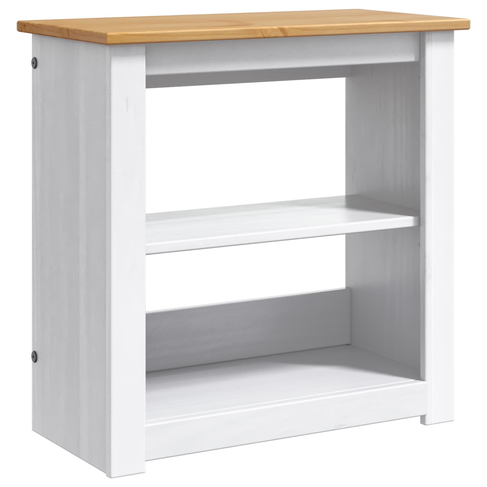 vidaXL Aquarium Stand PANAMA White and Brown 60 x 30 x 60 cm 150 kg 2