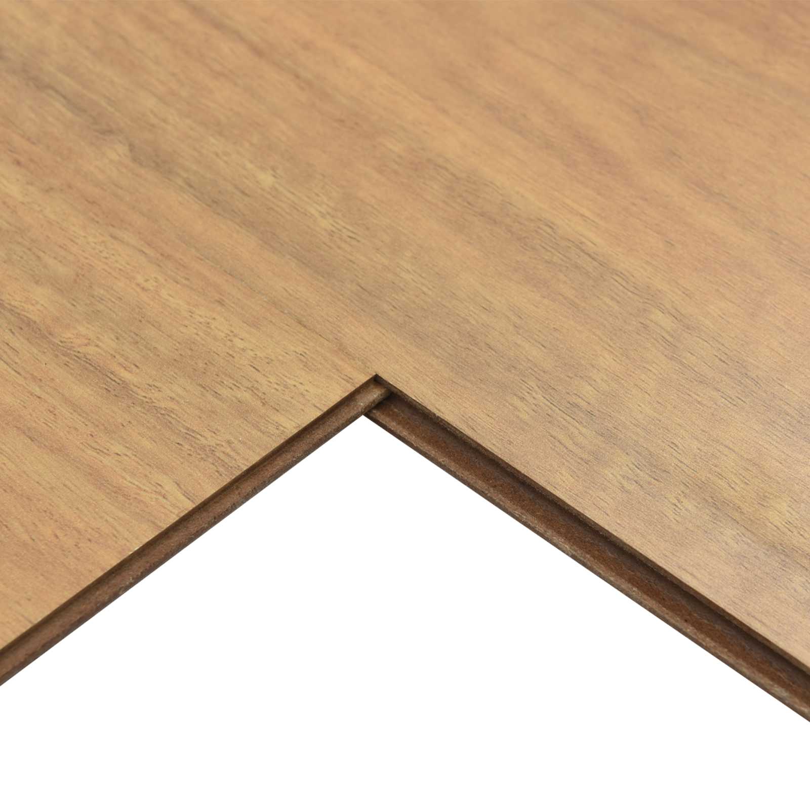 vidaXL Laminate Flooring Dark Walnut 101 x 20 x 0.8 cm 15 pcs 3