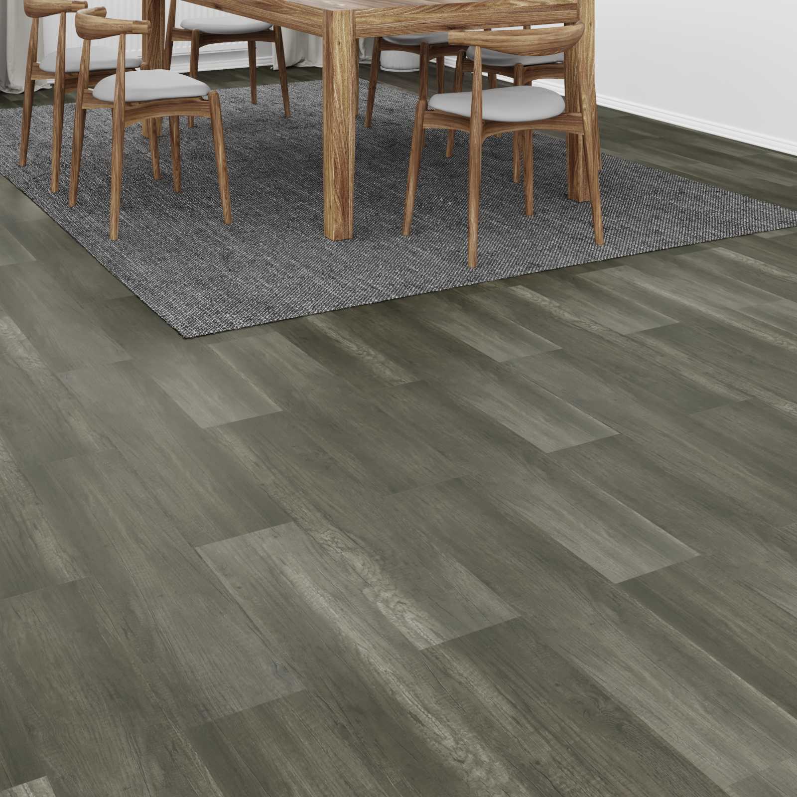 vidaXL Laminate Flooring Aged Grey 101 x 20 x 0.8 cm 15 pcs 1