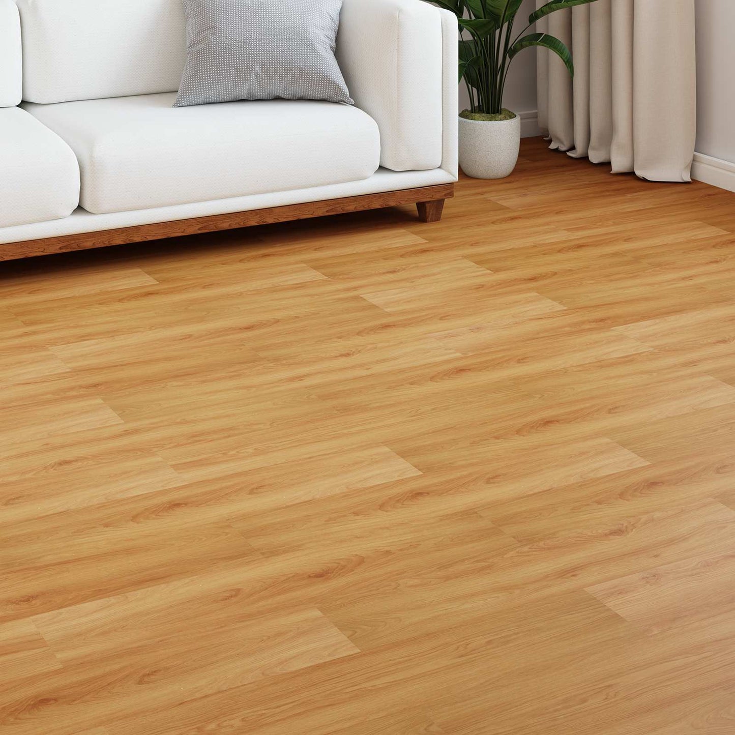 vidaXL Laminate Flooring Warm Chestnut 101 x 20 x 0.8 cm 15 pcs 1