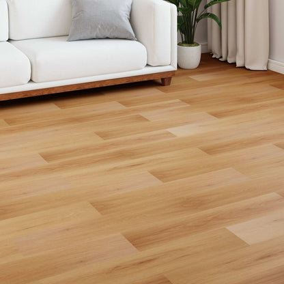 vidaXL Laminate Flooring Natural Bamboo 101 x 20 x 0.8 cm 15 pcs 1