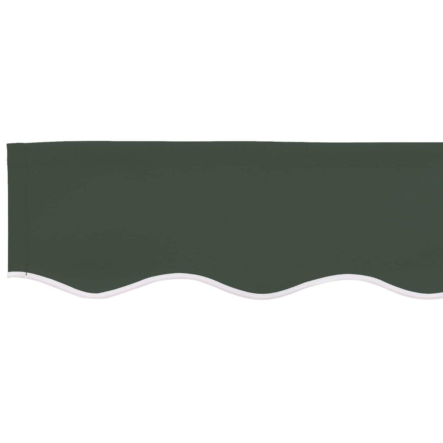 vidaXL Awning Canopy Replacement for 3.5x2 m Dark Green Polyester 5