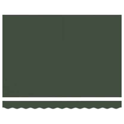 vidaXL Awning Canopy Replacement for 4x2 m Dark Green Polyester 4