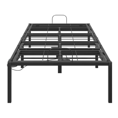 Electric Adjustable Bed Frame Black 200 x 70 x 33.5 cm Steel 80 x 200 cm