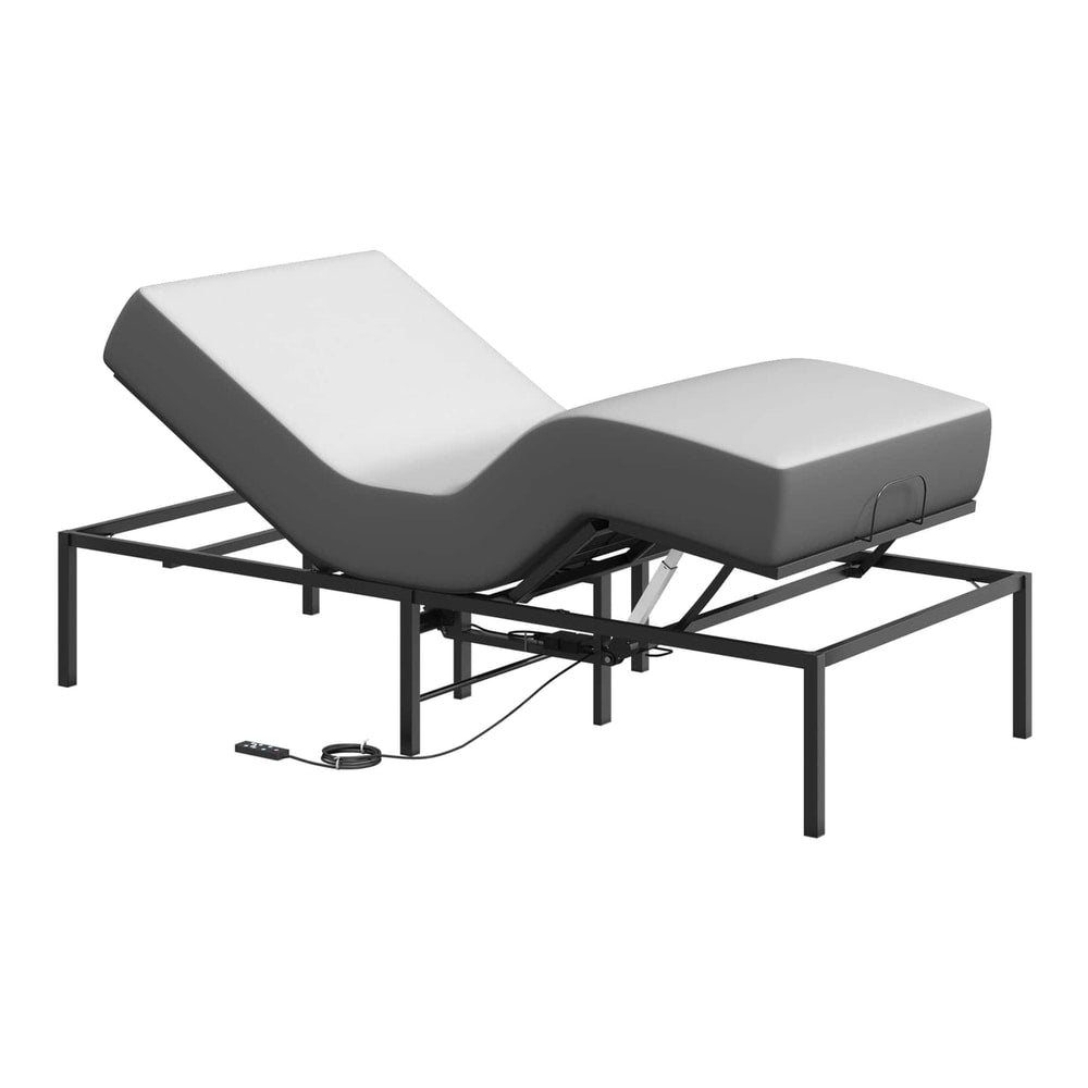 Electric Adjustable Bed Frame Black 200 x 70 x 33.5 cm Steel 80 x 200 cm