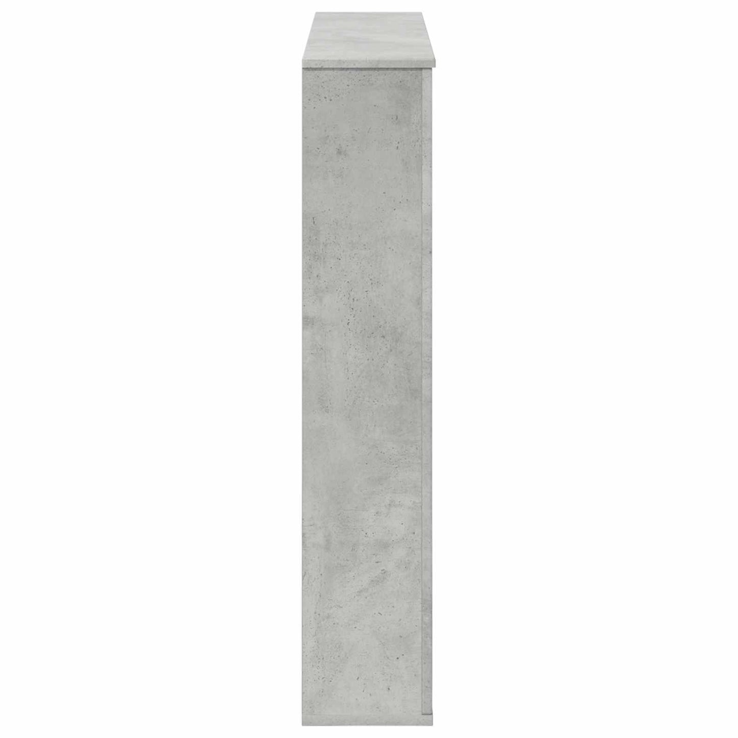 vidaXL Fireplace Surround Concrete Grey 100 x 20 x 100 cm 5