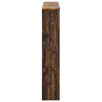 vidaXL Fireplace Surround Old Wood 102 x 20 x 102 cm Engineered Wood 5