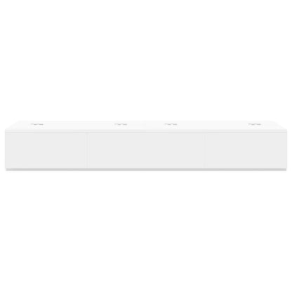 vidaXL Studio Desk White 152 x 40 x 19.5 cm Engineered Wood 5