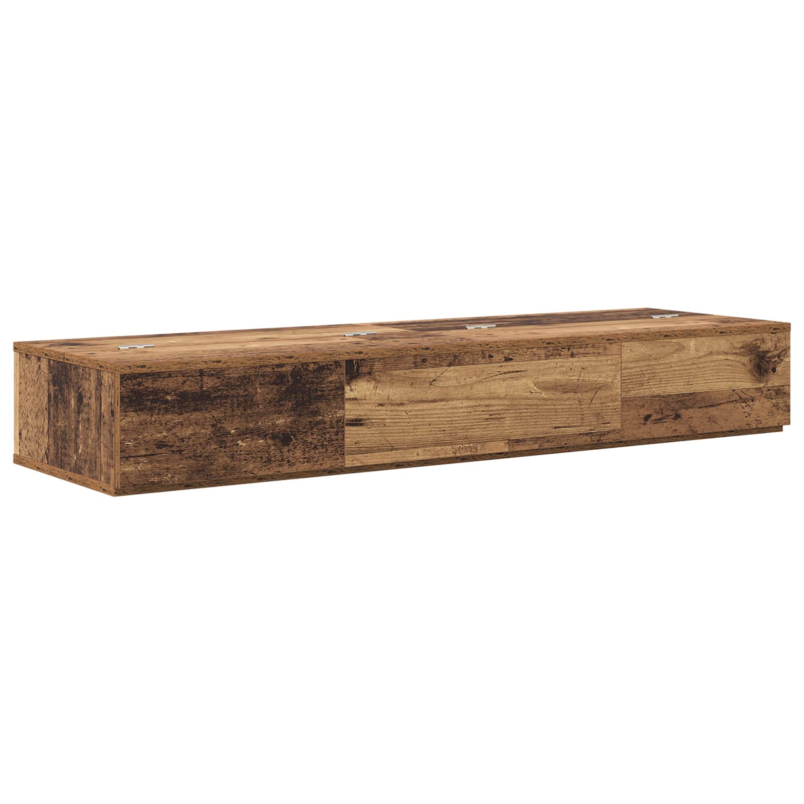 vidaXL Studio Desk Oak Wood 152 x 40 x 19.5 cm Engineered Wood 2